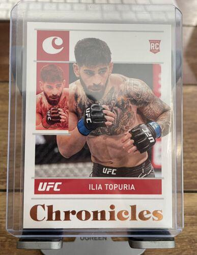 Ilia Topuria 2022 Panini Chronicles UFC Base Chronicles #82 Gold