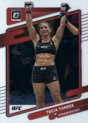 Tecia Pennington 2022 Panini Donruss Optic UFC Base #73 Lucky Envelopes