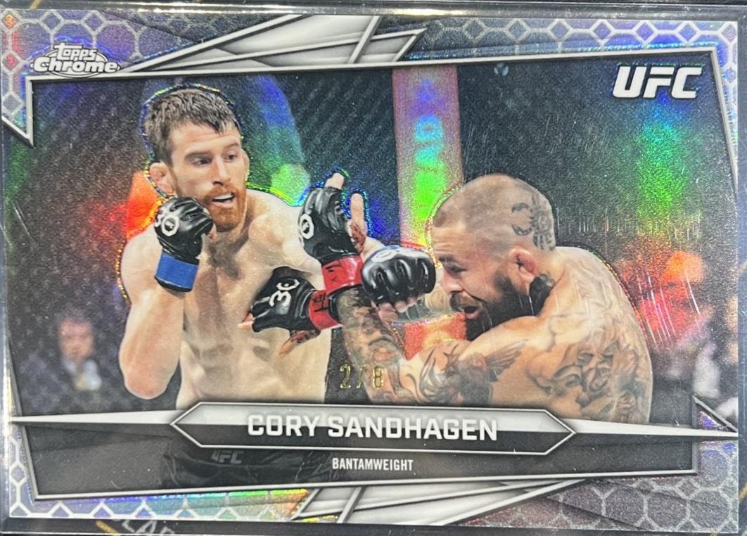 Cory Sandhagen 2026 Topps Chrome UFC Base #65 Octafractor