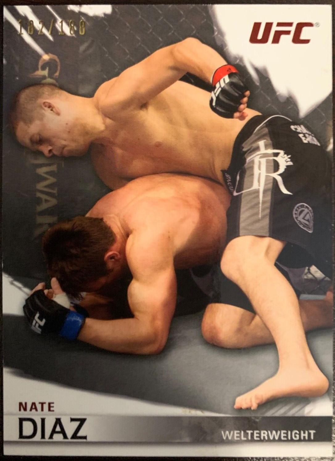Nate Diaz 2010 Topps UFC Knockout Base #65 Silver