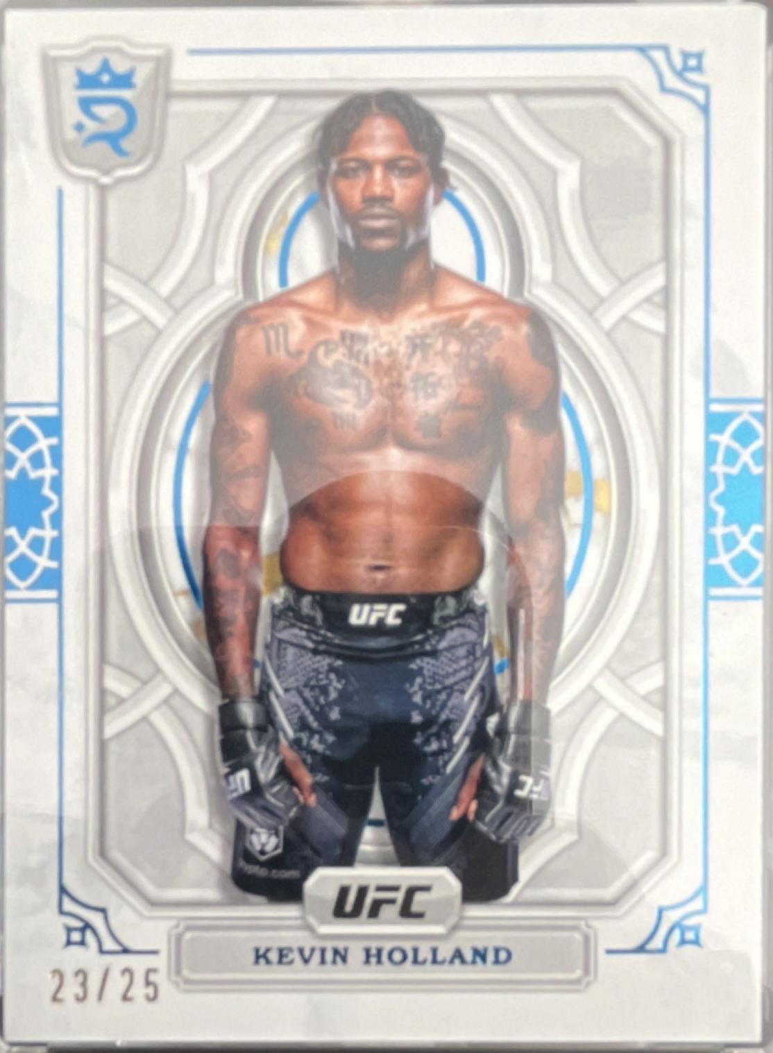 Kevin Holland 2024 Topps Royalty UFC Base #11 Blue