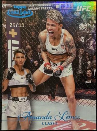 Amanda Lemos 2024 Topps Gold Label UFC Base Class II #14 Blue