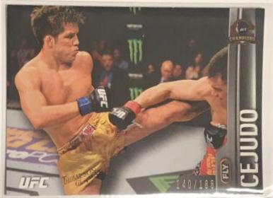 Henry Cejudo 2015 Topps UFC Champions Base #169 Black