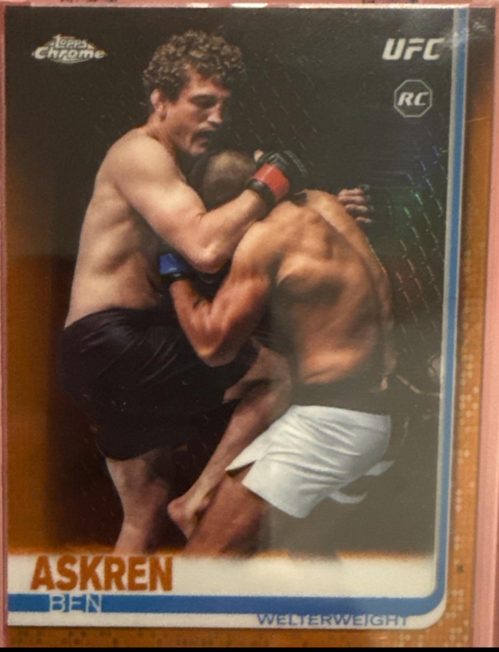 Roman Kopylov 2025 Topps Chrome UFC Base #66 Orange Refractor
