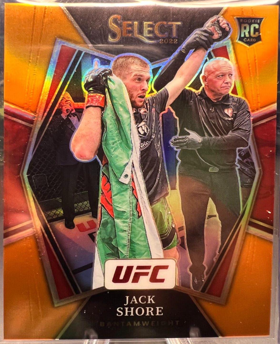 Jack Shore 2022 Panini Select UFC Premier Level #187 Orange