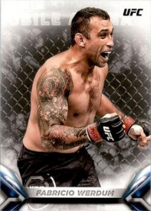 Fabricio Werdum 2018 Topps UFC Knockout Base #40 Red