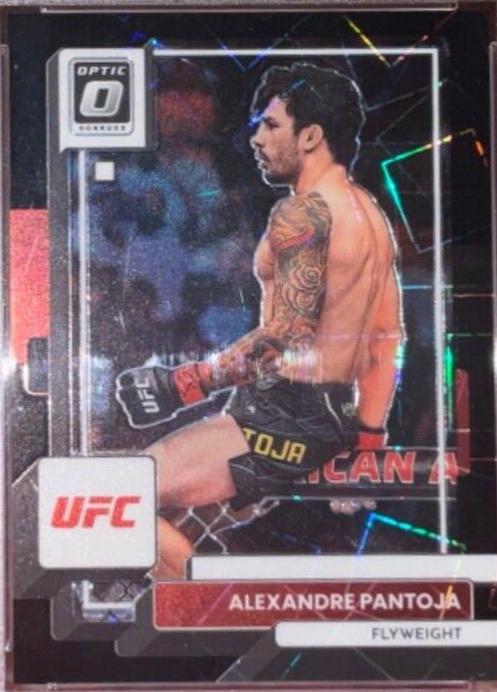 Alexandre Pantoja 2023 Panini Donruss Optic UFC Base #49 Black Velocity