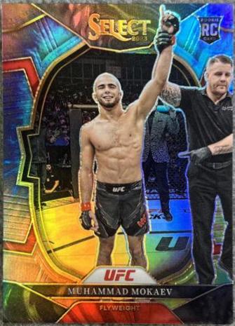 Muhammad Mokaev 2023 Panini Select UFC Mezzanine #381 Tie Dye
