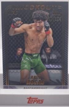 Raul Rosas 2024 Topps Knockout UFC Base #31 Bronze