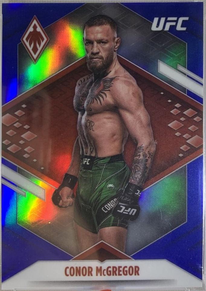 Conor McGregor 2022 Panini Chronicles UFC Base Phoenix #311 Blue