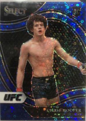 Chase Hooper 2021 Panini Select UFC Octagonside #241 Blue Disco