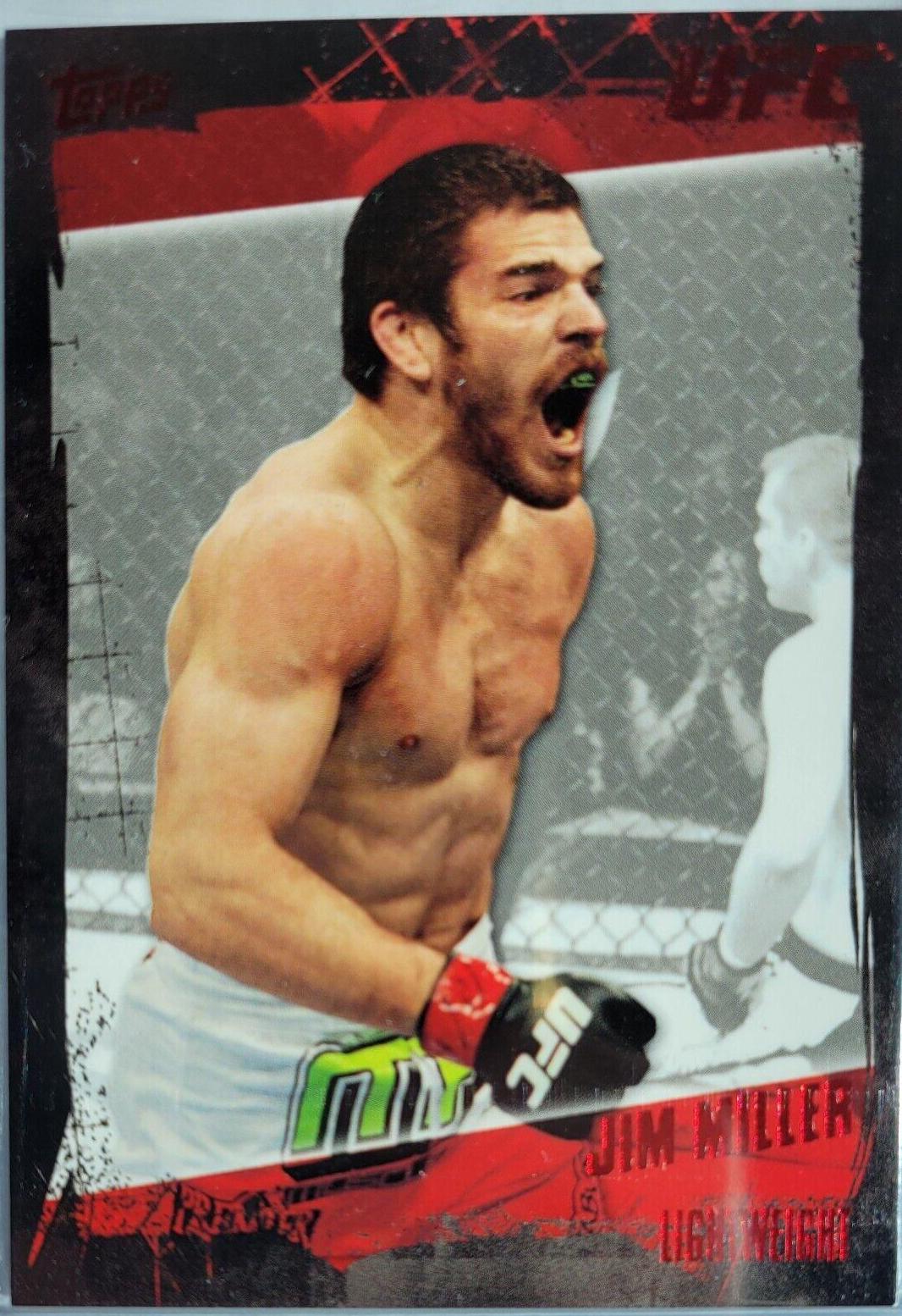 Jim Miller 2010 Topps UFC Base #94 Red