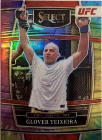 Glover Teixeira 2022 Panini Select UFC Concourse #17 Tie Dye