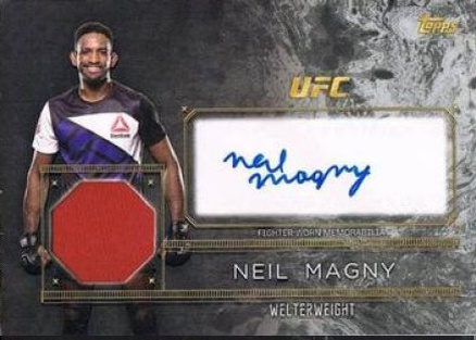 Neil Magny 2016 Topps UFC Top of the Class Top of the Class Autograph Relic #TCAR-NM Silver
