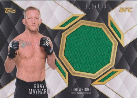 Gray Maynard 2016 Topps UFC Top of the Class Top of the Class Relics #TCR-GM Gold
