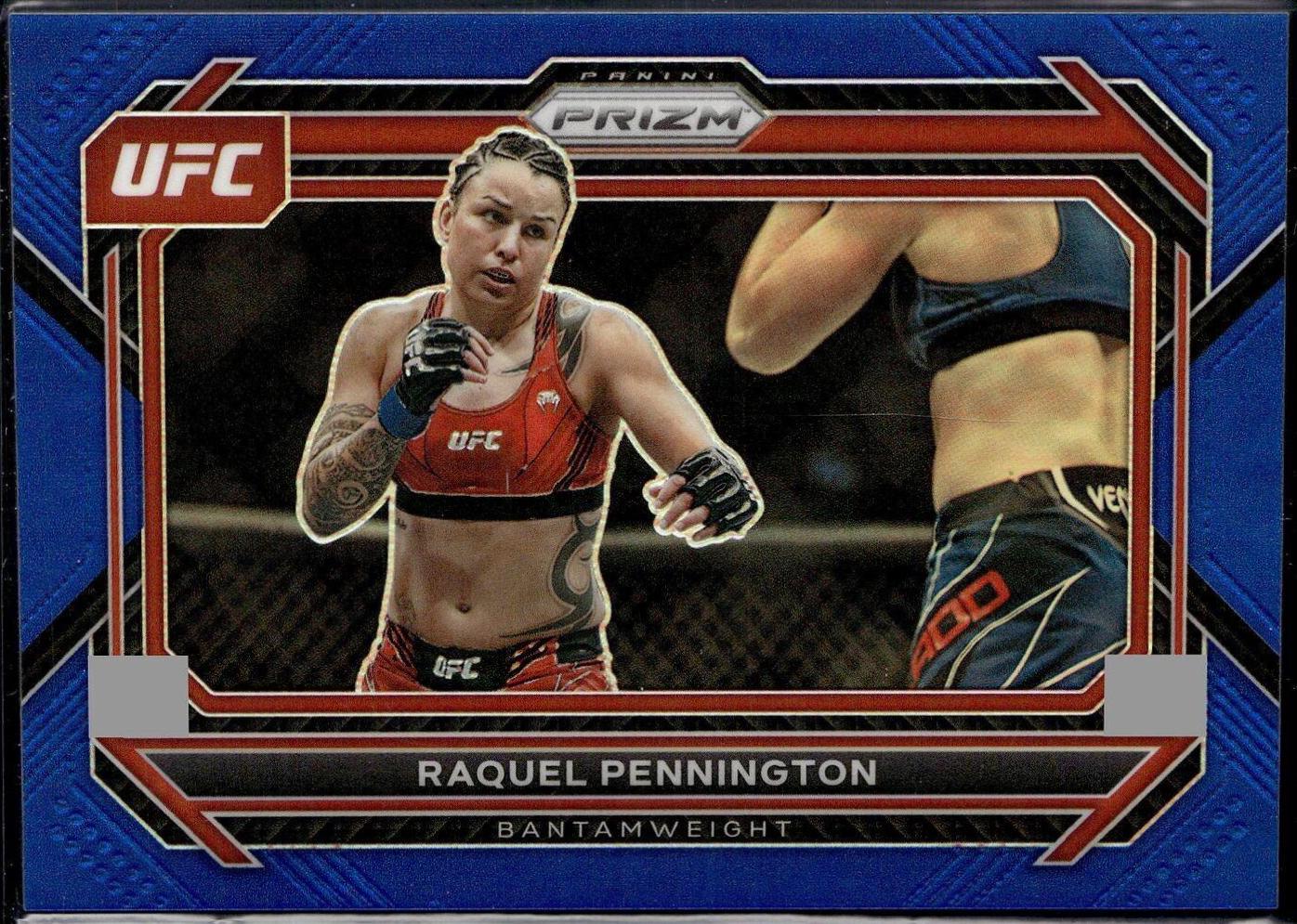 Raquel Pennington 2023 Panini Prizm UFC Base #11 Blue