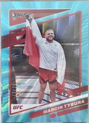 Marcin Tybura 2022 Panini Donruss UFC Base #54 Teal