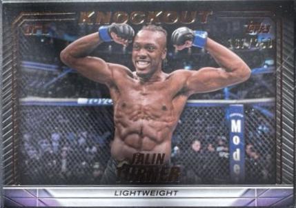 Jalin Turner 2024 Topps Knockout UFC Base #48 Bronze