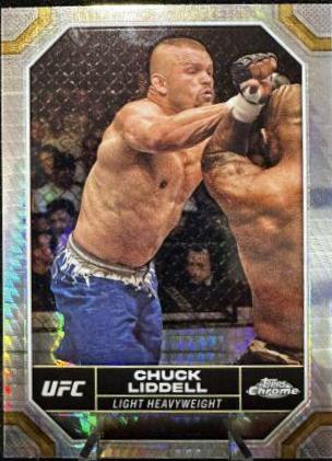 Chuck Liddell 2024 Topps Chrome UFC Base #46 Refractor