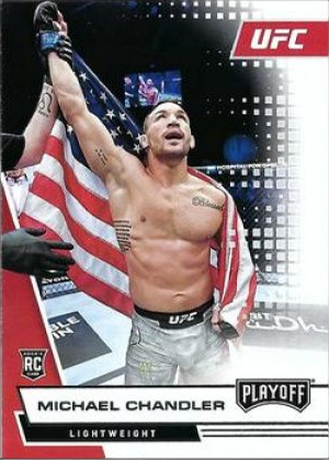 Michael Chandler 2021 Panini Chronicles UFC Base Playoff #65 Asia Gold