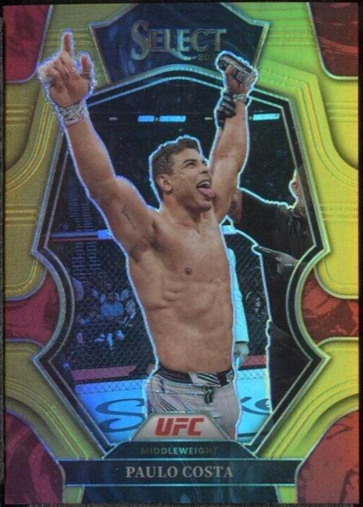 Paulo Costa 2023 Panini Select UFC Premier Level #149 Gold