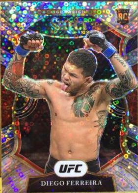Diego Ferreira 2021 Panini Select UFC Concourse #32 Disco