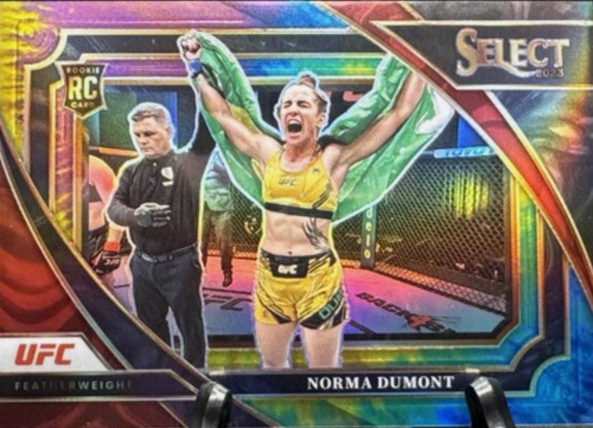 Norma Dumont 2023 Panini Select UFC Mezzanine #378 Tie Dye