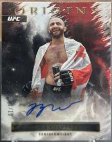 Giga Chikadze 2023 Panini Chronicles UFC Origins Autographs #15 Gold
