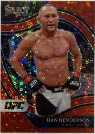 Dan Henderson 2021 Panini Select UFC Octagonside #254 Red Disco