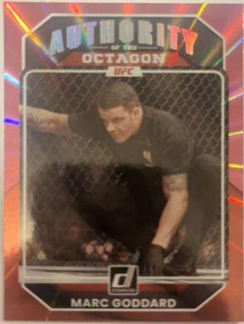 Marc Goddard 2023 Panini Donruss UFC Base #225 Pink Laser