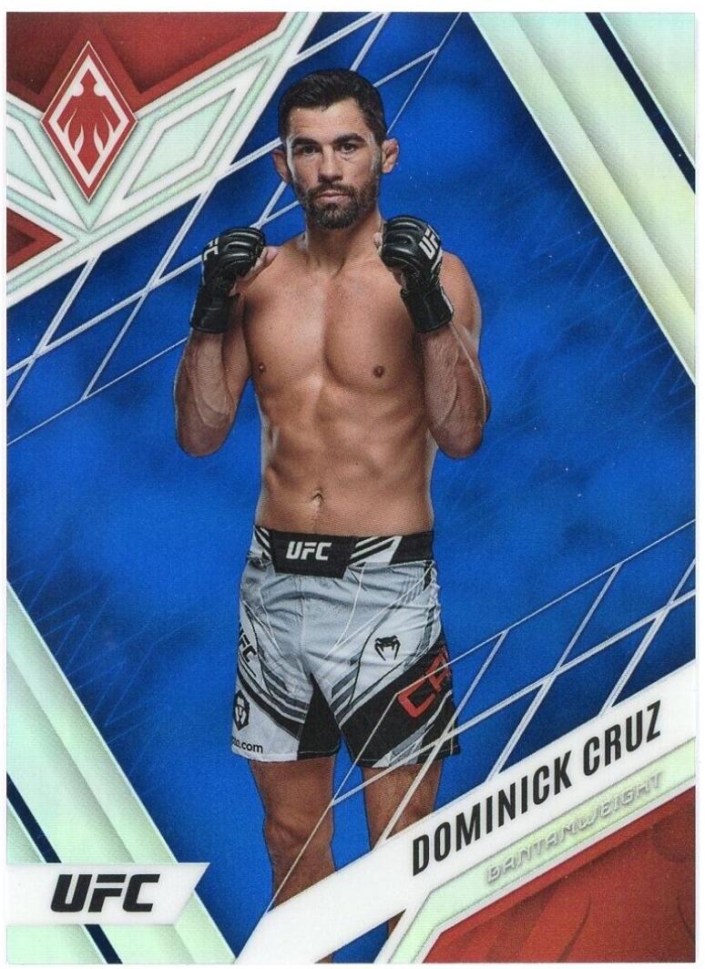 Dominick Cruz 2023 Panini Chronicles UFC Base Phoenix #321 Blue