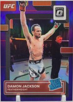 Damon Jackson 2023 Panini Donruss Optic UFC Base #104 Purple