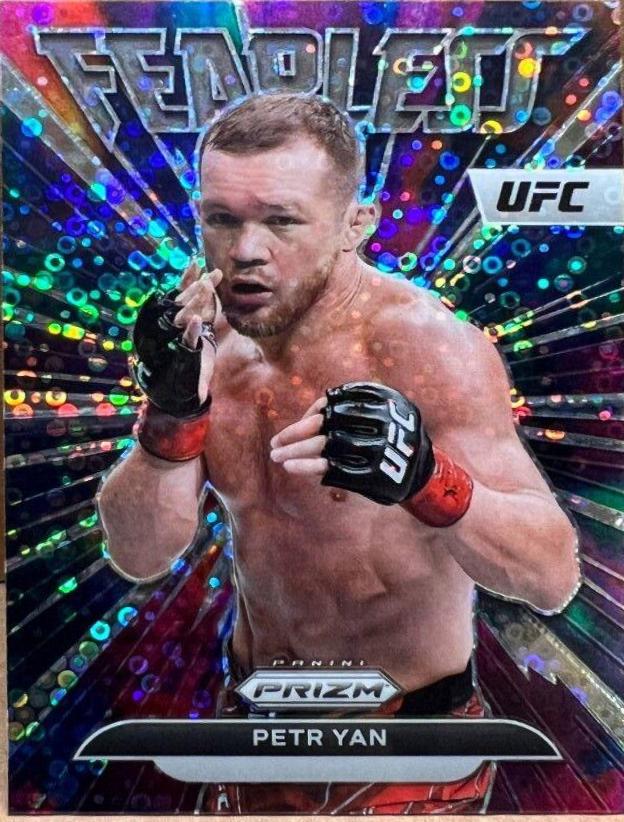 Petr Yan 2023 Panini Prizm UFC Fearless #11 Silver