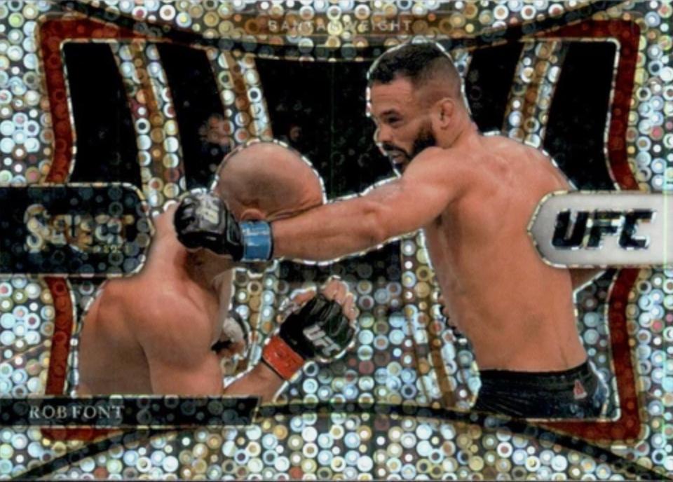 Rob Font 2021 Panini Select UFC Premier Level #190 Disco
