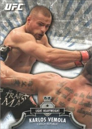 Karlos Vemola 2012 Topps UFC Bloodlines Base #69 Platinum