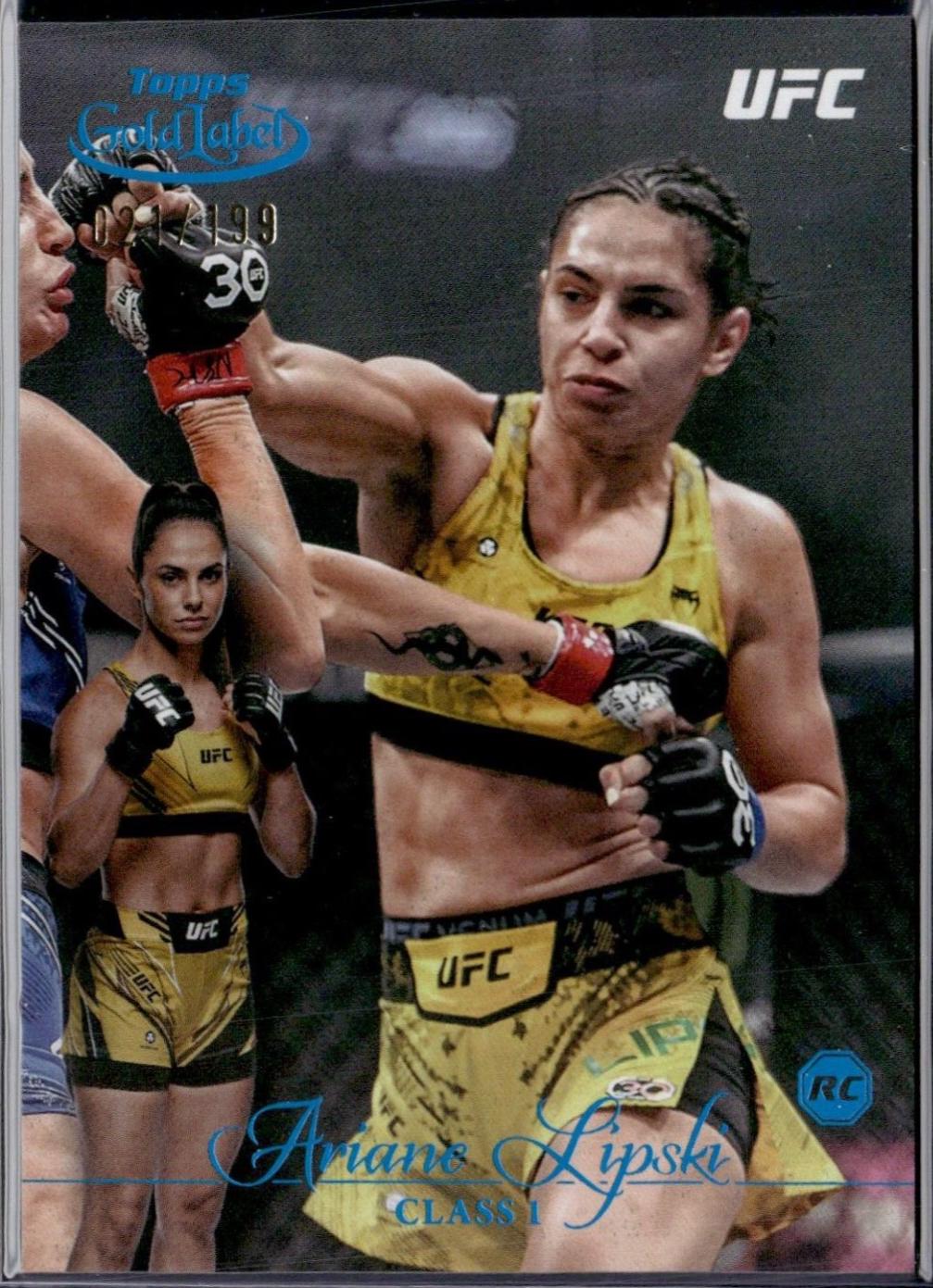 Ariane da Silva 2024 Topps Gold Label UFC Base Class I #42 Blue
