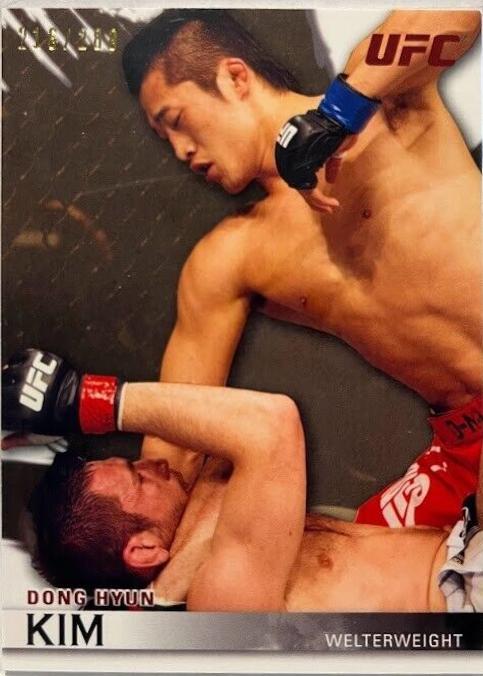 Dong Hyun Kim 2010 Topps UFC Knockout Base #95 Gold
