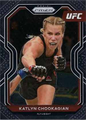 Katlyn Cerminara 2021 Panini Prizm UFC Base #75 Black