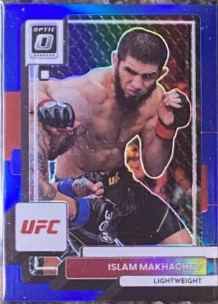 Islam Makhachev 2023 Panini Donruss Optic UFC Base #41 Blue