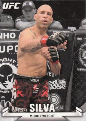 Wanderlei Silva 2013 Topps UFC Knockout Base #4 Mat