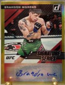 Brandon Moreno 2022 Panini Donruss UFC Signature Series #26 Gold