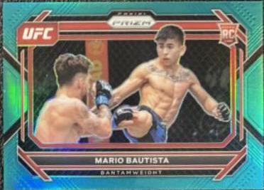 Mario Bautista 2023 Panini Prizm UFC Base #17 Teal