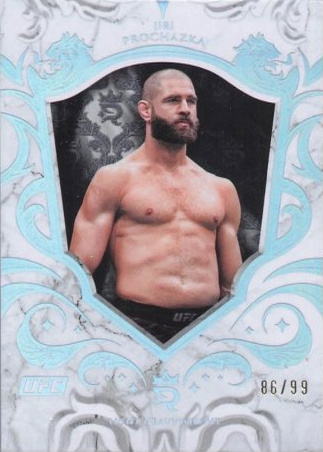Jiri Prochazka 2025 Topps Royalty UFC Base #26 Platinum