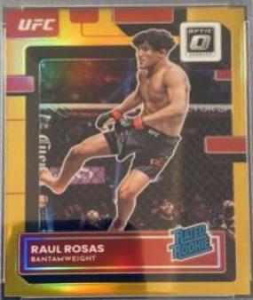 Raul Rosas 2023 Panini Donruss Optic UFC Base #115 Gold