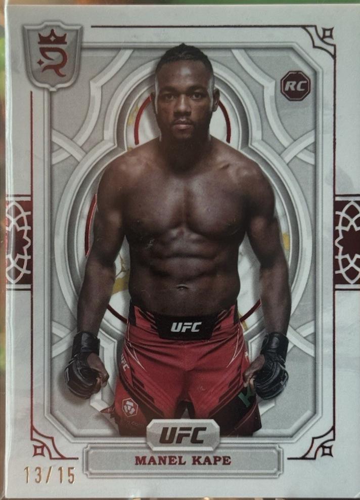 Manel Kape 2024 Topps Royalty UFC Base #62 Red