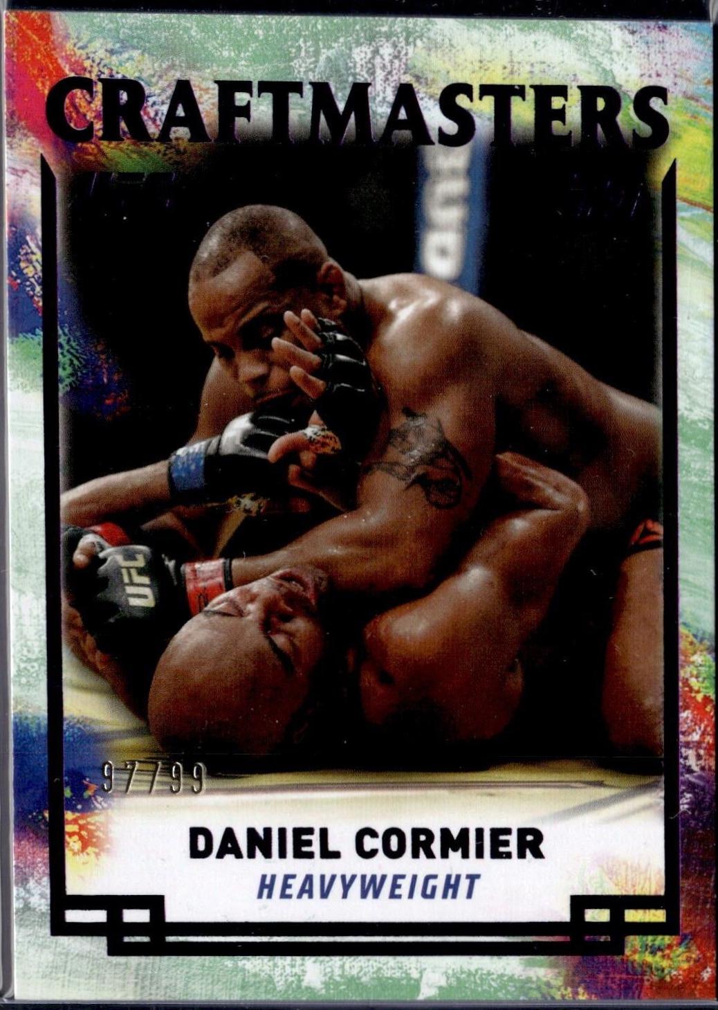 Daniel Cormier 2024 Topps Knockout UFC Craftmasters #CRM-3 Purple