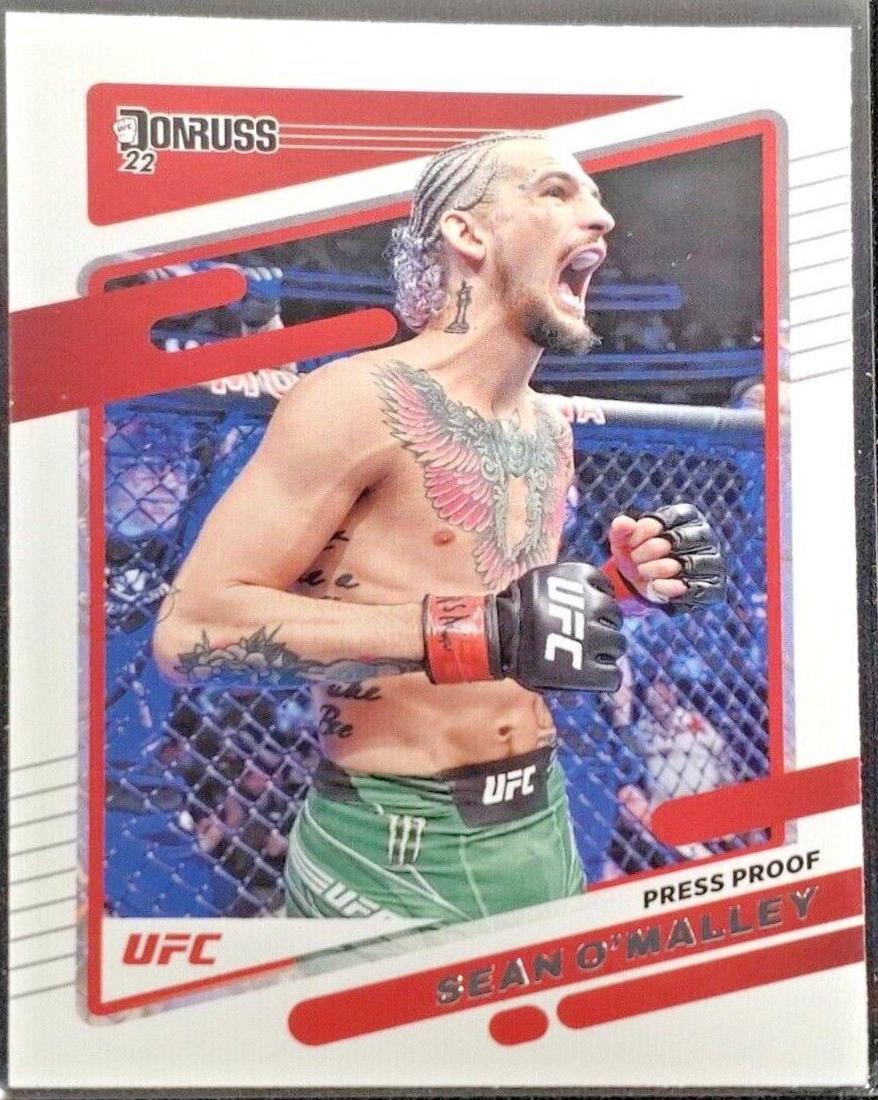 Sean O'Malley 2022 Panini Donruss UFC Base #48 Silver