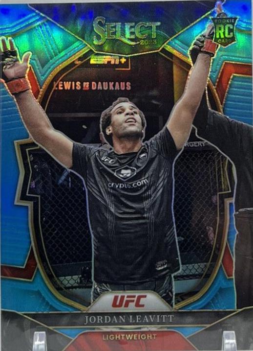 Jordan Leavitt 2023 Panini Select UFC Concourse #7 Light Blue