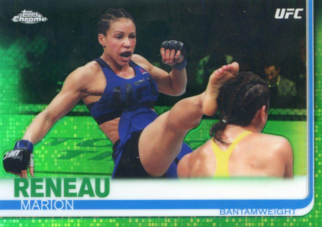 Marion Reneau 2019 Topps Chrome UFC Base #21 Green