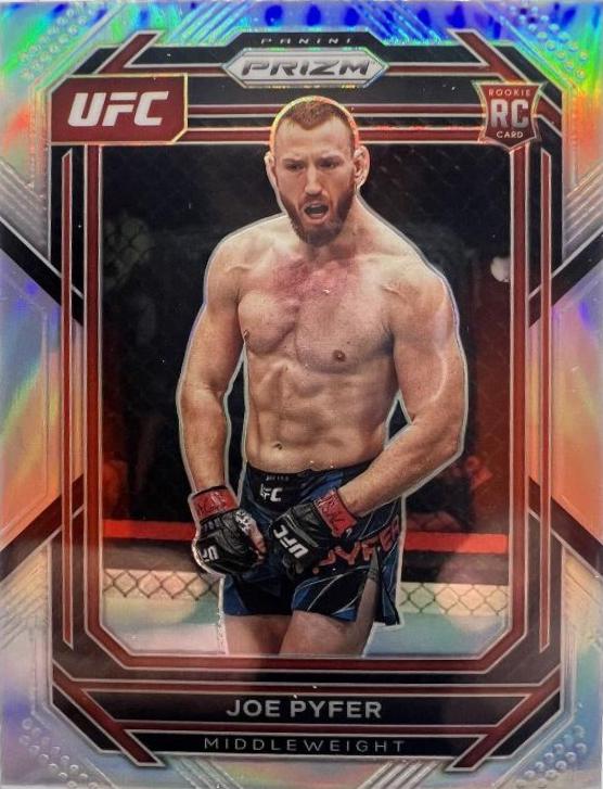 Joe Pyfer 2023 Panini Prizm UFC Base #159 Silver